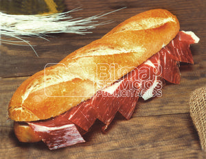 1-14 Bocadillo de JAMÓN SERRANO 1260x975