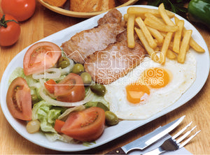 14-48 LOMO, Huevos fritos, patatas fritas, ensalada 1370x1016